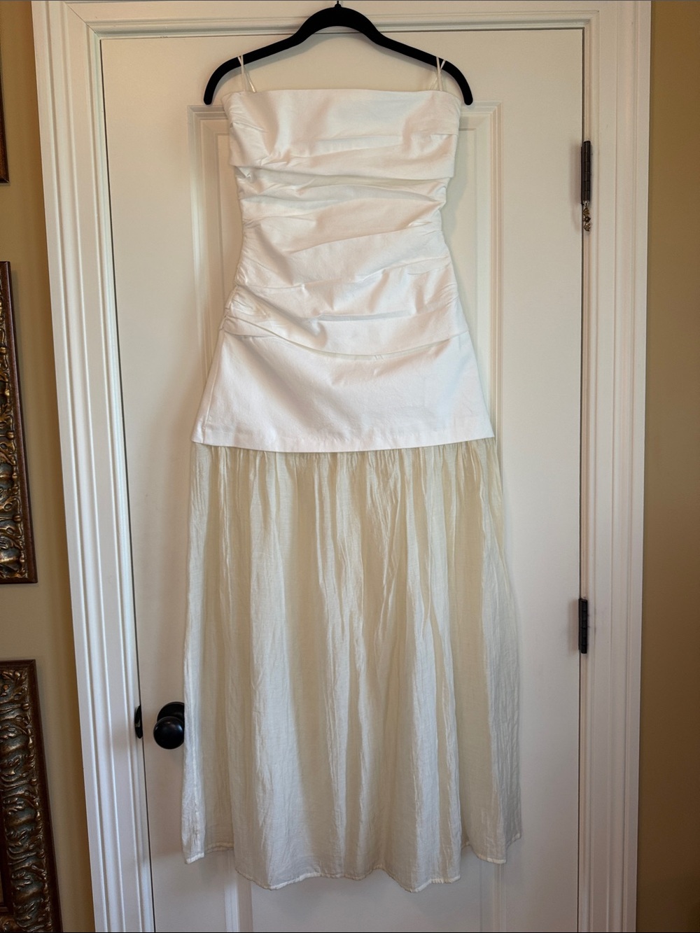 ZARA Strapless Maxidress
